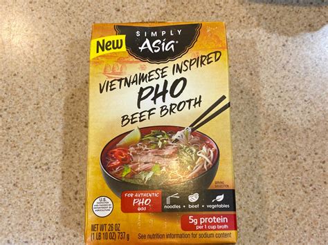 How many carbs are in broth pho beef 3/4 cup - calories, carbs, nutrition