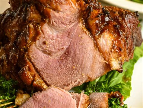 How many carbs are in brown sugar, mustard glazed ham - calories, carbs, nutrition