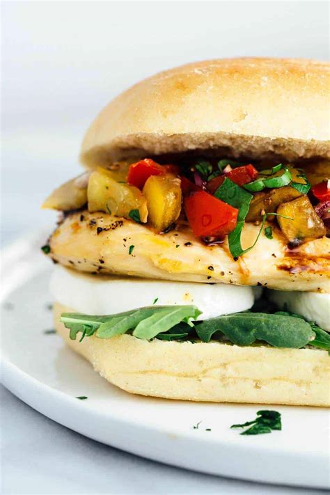 How many carbs are in bruschetta chicken ciabatta sandwich - calories, carbs, nutrition