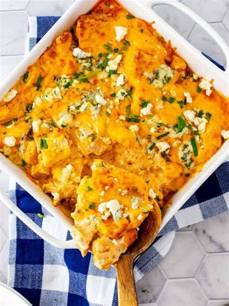 How many carbs are in buffalo chicken casserole - calories, carbs, nutrition