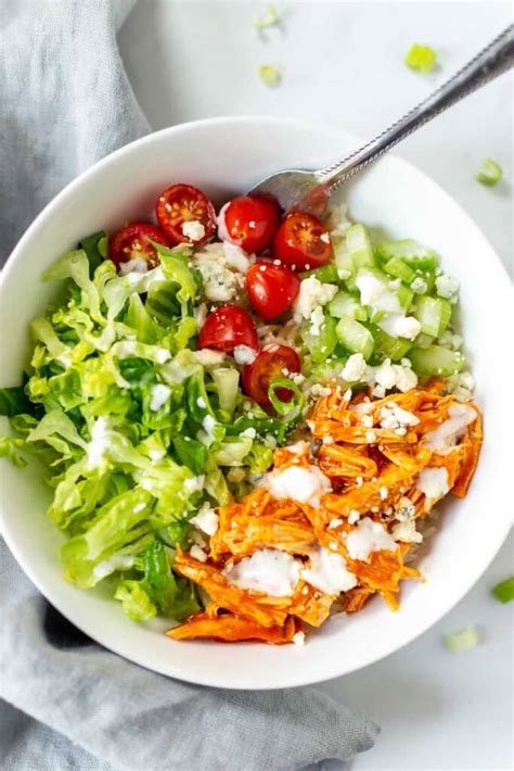 How many carbs are in buffalo chicken potato bowl (1) - calories, carbs, nutrition