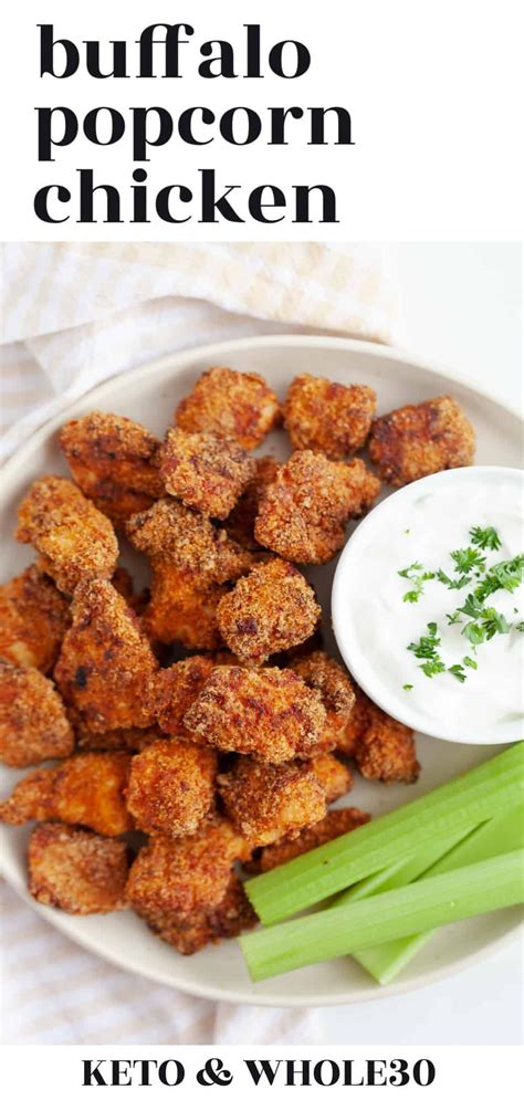 How many carbs are in buffalo popcorn chicken - calories, carbs, nutrition