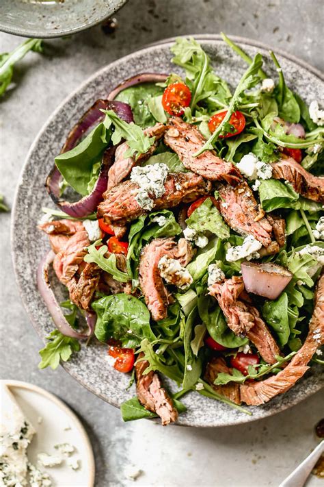 How many carbs are in buffalo ranch grilled beef salad - calories, carbs, nutrition