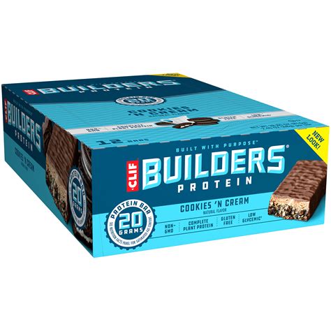 How many carbs are in builder's bar-cookies 'n cream - calories, carbs, nutrition