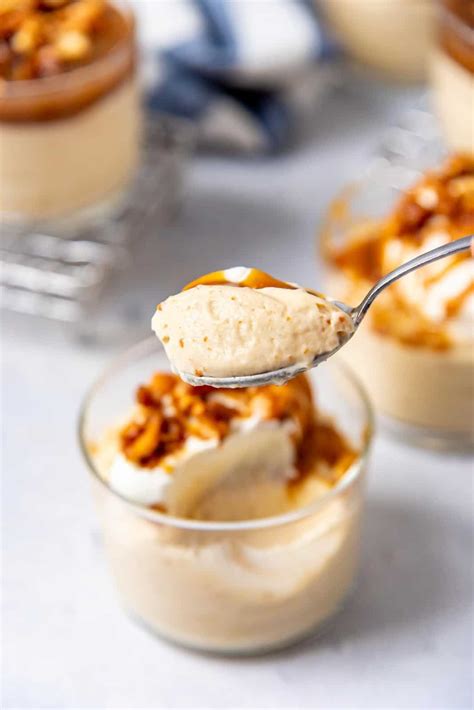 How many carbs are in butterscotch mousse pot - calories, carbs, nutrition