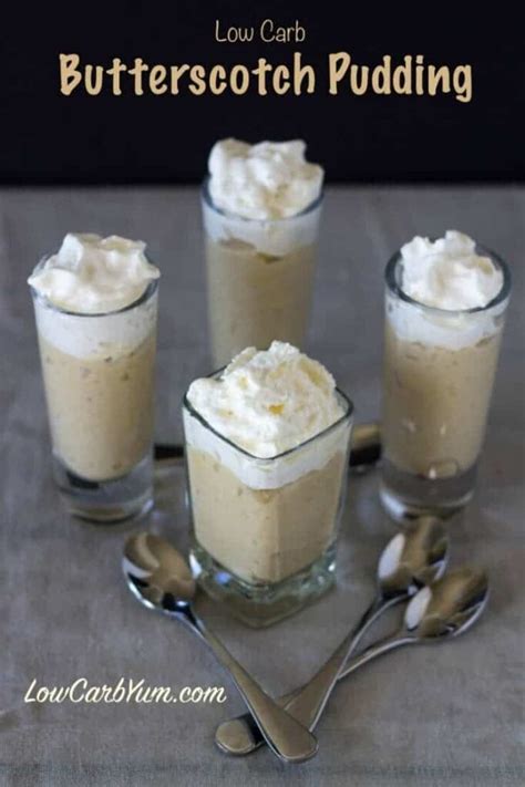 How many carbs are in butterscotch pudding - calories, carbs, nutrition