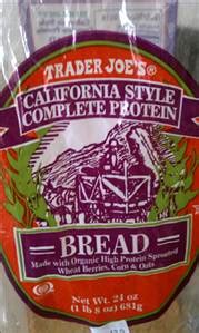 How many carbs are in california style complete protein bread - calories, carbs, nutrition