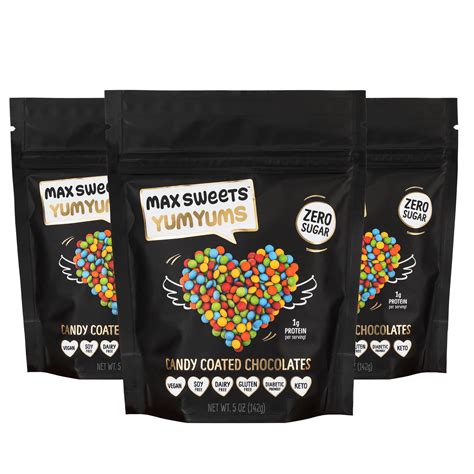 How many carbs are in candy coating chocolate - calories, carbs, nutrition