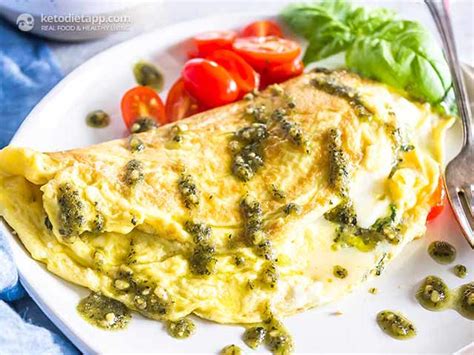 How many carbs are in caprese omelet - calories, carbs, nutrition