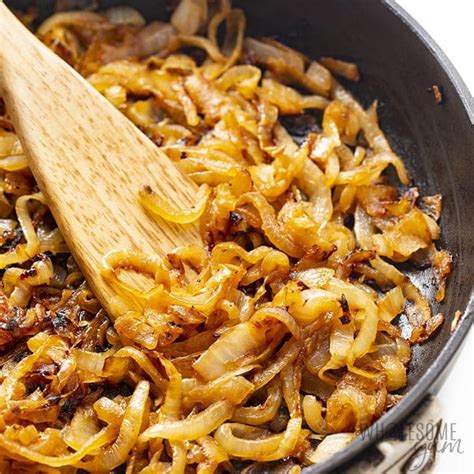 How many carbs are in caramelized onions - calories, carbs, nutrition