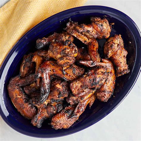 How many carbs are in caribbean jerk chicken wings - calories, carbs, nutrition