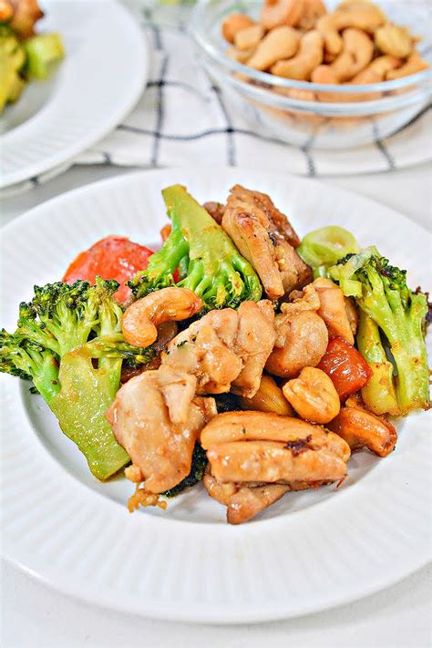 How many carbs are in cashew chicken - calories, carbs, nutrition