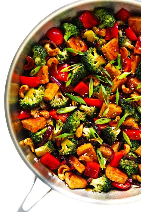 How many carbs are in cashew tofu stir fry (39953.8) - calories, carbs, nutrition