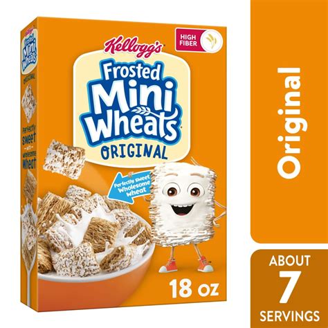 How many carbs are in cereal frosted mini wheats ind - calories, carbs, nutrition