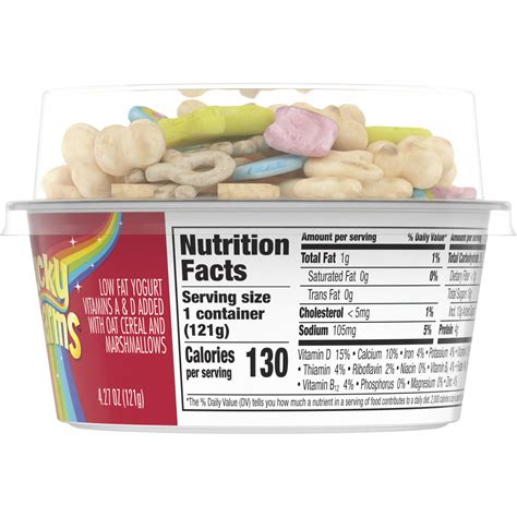 How many carbs are in cereal lucky charms bulk 1 cup - calories, carbs, nutrition