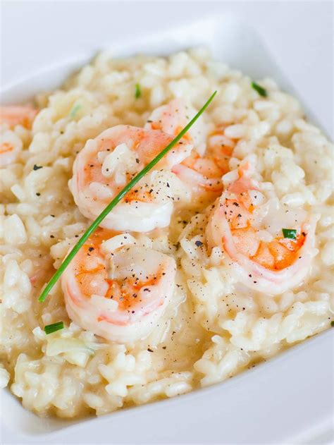 How many carbs are in champagne shrimp risotto - calories, carbs, nutrition