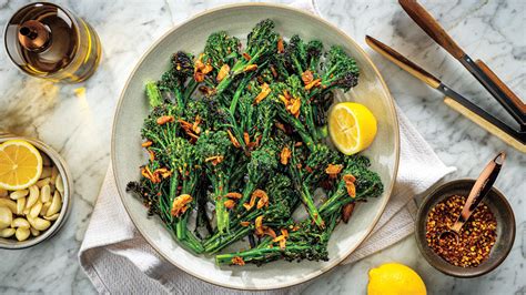 How many carbs are in charred lemon broccolini - calories, carbs, nutrition