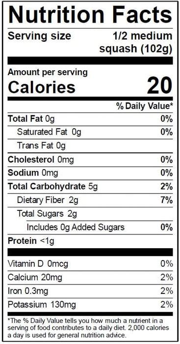 How many carbs are in chayote squash - calories, carbs, nutrition