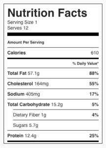 How many carbs are in cheddar bacon potato soup - calories, carbs, nutrition