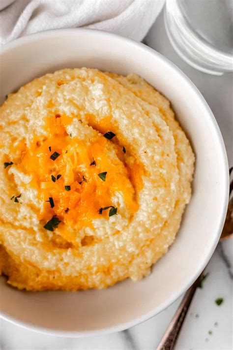 How many carbs are in cheddar cheese grits - calories, carbs, nutrition