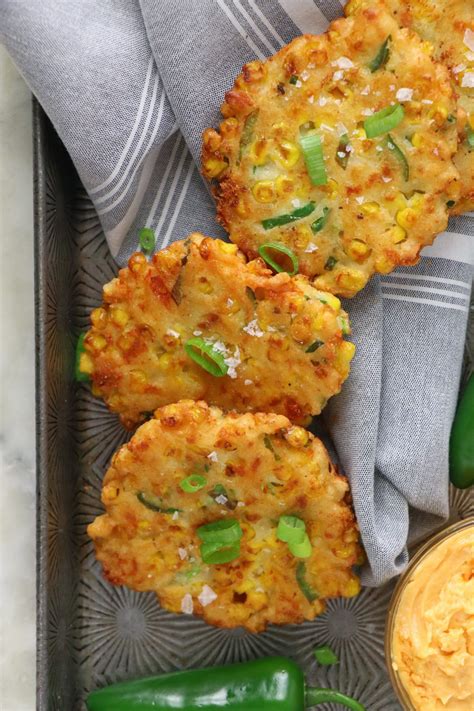 How many carbs are in cheddar corn fritters - calories, carbs, nutrition