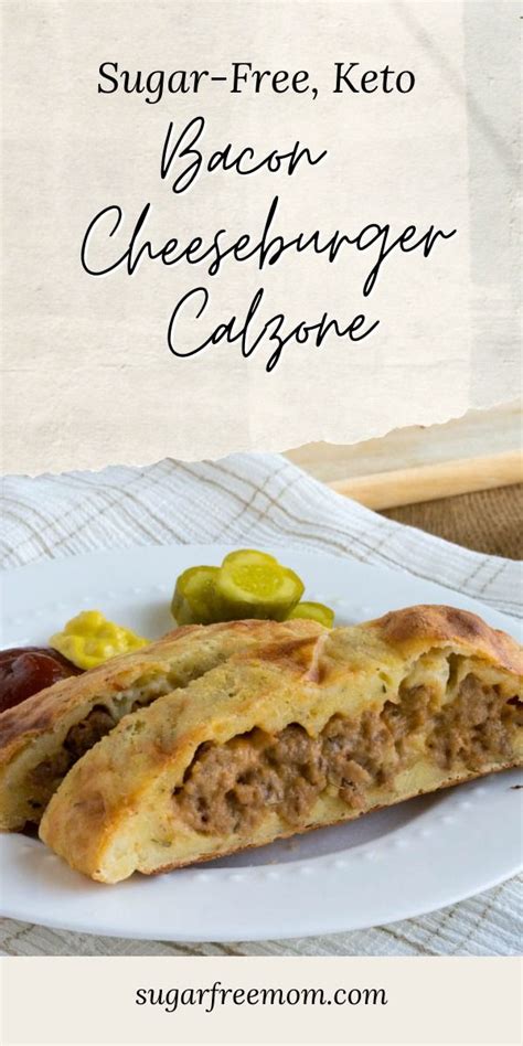 How many carbs are in cheeseburger calzone - calories, carbs, nutrition