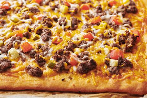 How many carbs are in cheeseburger pizza - food on demand - calories, carbs, nutrition