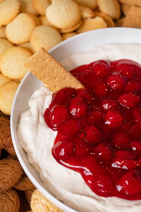 How many carbs are in cheesecake, cherry dip (bostwick) - calories, carbs, nutrition