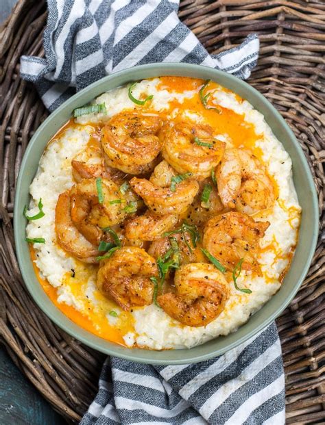 How many carbs are in cheesy shrimp and grits - calories, carbs, nutrition