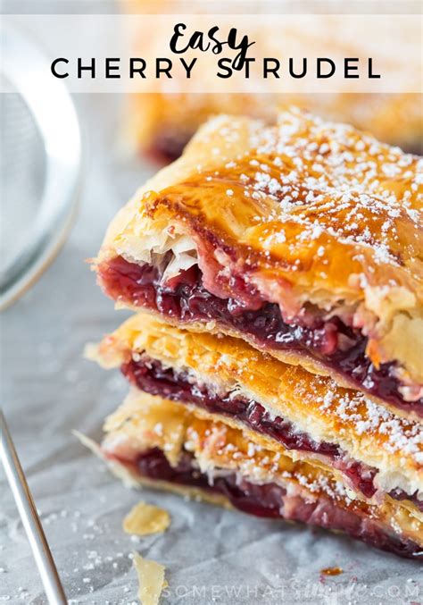 How many carbs are in cherry strudel - calories, carbs, nutrition