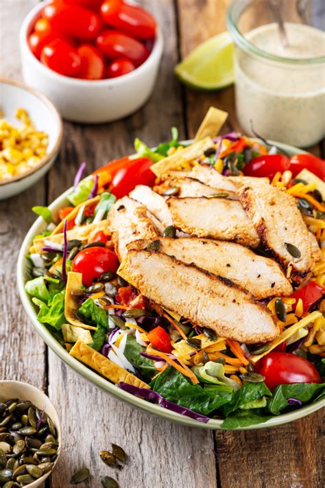 How many carbs are in chick chick salad - calories, carbs, nutrition