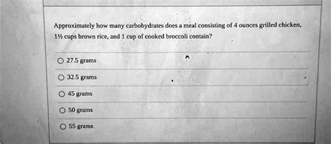 How many carbs are in chicken a la fabian - calories, carbs, nutrition