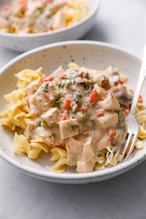 How many carbs are in chicken a la king 1 oz ladle - calories, carbs, nutrition