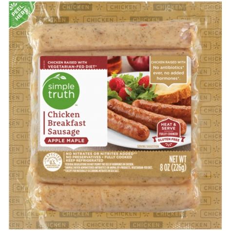 How many carbs are in chicken apple breakfast sausage - calories, carbs, nutrition