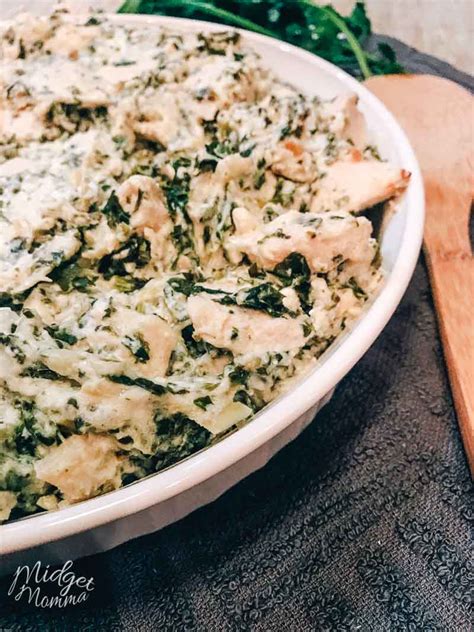 How many carbs are in chicken artichoke dip in a bowl - calories, carbs, nutrition