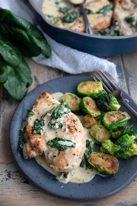 How many carbs are in chicken breast florentine - 4 oz. - calories, carbs, nutrition