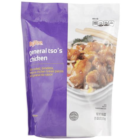 How many carbs are in chicken breast tempura battered general tso 8 oz - calories, carbs, nutrition