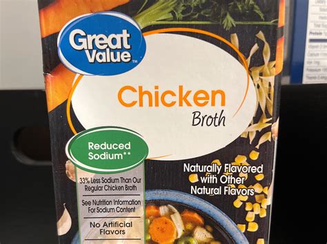 How many carbs are in chicken broth - calories, carbs, nutrition