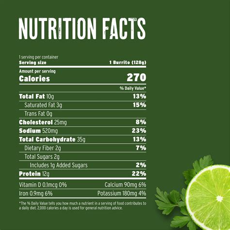 How many carbs are in chicken burrito - calories, carbs, nutrition