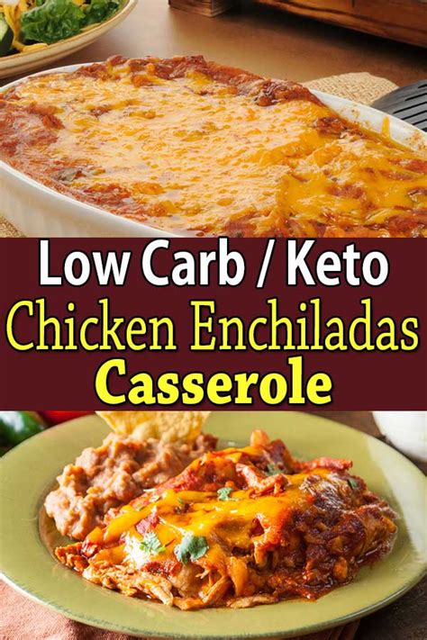 How many carbs are in chicken enchilada casserette - calories, carbs, nutrition