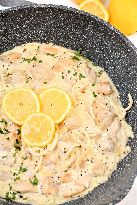 How many carbs are in chicken lemony pasta - calories, carbs, nutrition