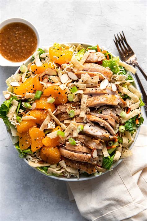 How many carbs are in chicken mandarin salad - calories, carbs, nutrition