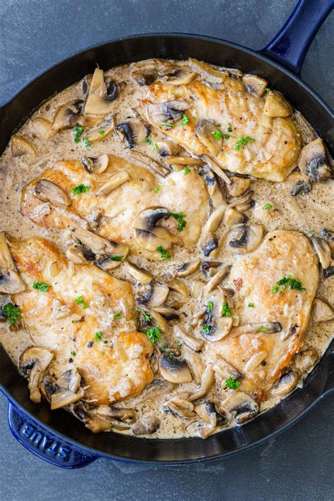 How many carbs are in chicken mushroom marsala - calories, carbs, nutrition