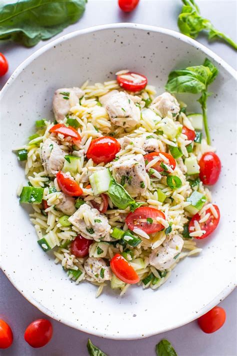 How many carbs are in chicken orzo florentine salad - calories, carbs, nutrition