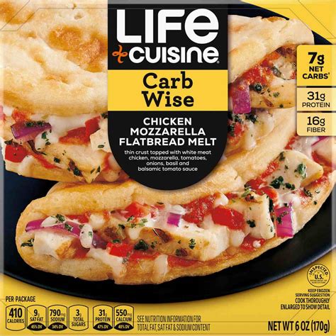 How many carbs are in chicken parmesan flatbread melt - calories, carbs, nutrition