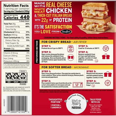 How many carbs are in chicken parmesan melt (6 inch) - calories, carbs, nutrition