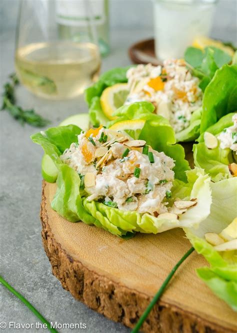 How many carbs are in chicken salad tarragon wrap - calories, carbs, nutrition