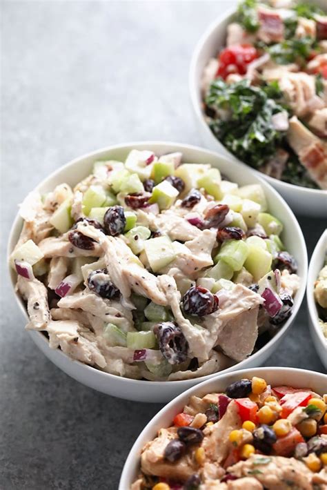 How many carbs are in chicken salad with greek yogurt - calories, carbs, nutrition
