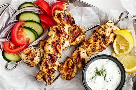 How many carbs are in chicken souvlaki - calories, carbs, nutrition