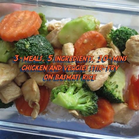 How many carbs are in chicken stir fry with basmati rice large - calories, carbs, nutrition